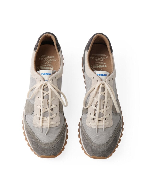 PANE Pace Nostalgia Model FARGO Abrasion Resistant Low Top Casual Shoes Unisex Gray PN5101GRY20B