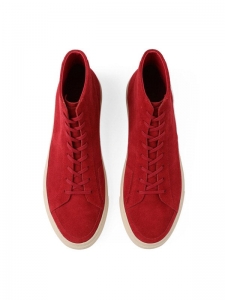 PANE Stepway SB High-Top Collection-AKIRA Slip-Resistant Skateboard Shoes Unisex Red PN5114RED20B