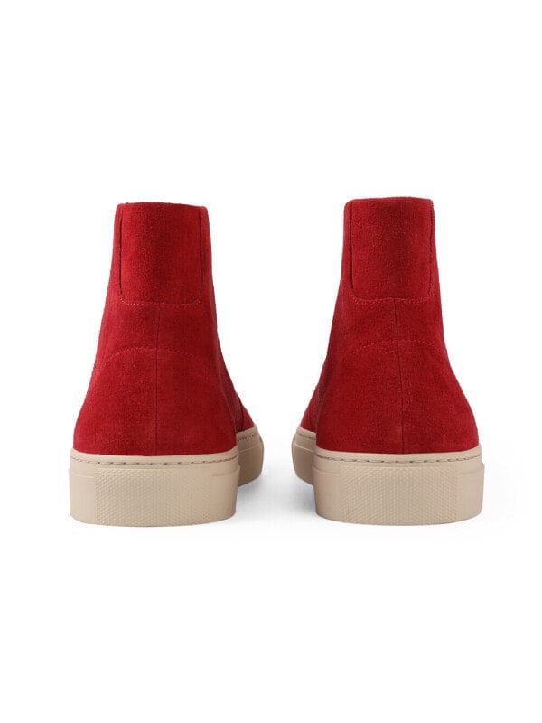 PANE Stepway SB High-Top Collection-AKIRA Slip-Resistant Skateboard Shoes Unisex Red PN5114RED20B