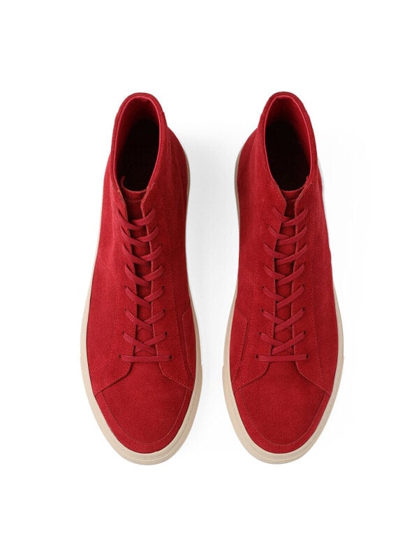 PANE Stepway SB High-Top Collection-AKIRA Slip-Resistant Skateboard Shoes Unisex Red PN5114RED20B