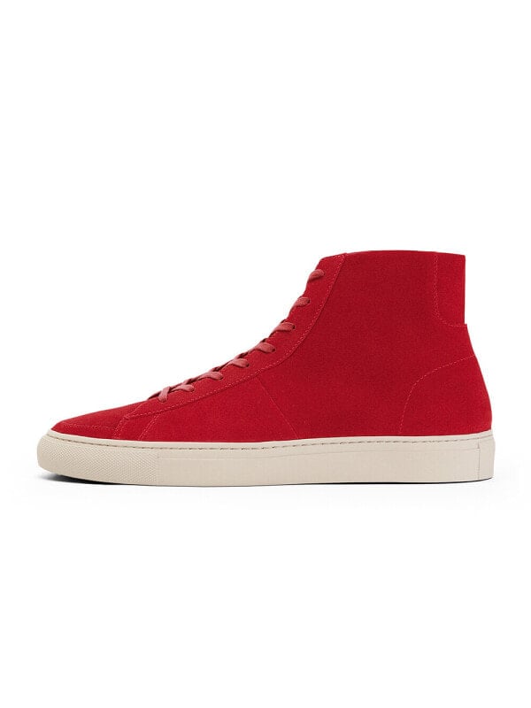 PANE Stepway SB High-Top Collection-AKIRA Slip-Resistant Skateboard Shoes Unisex Red PN5114RED20B