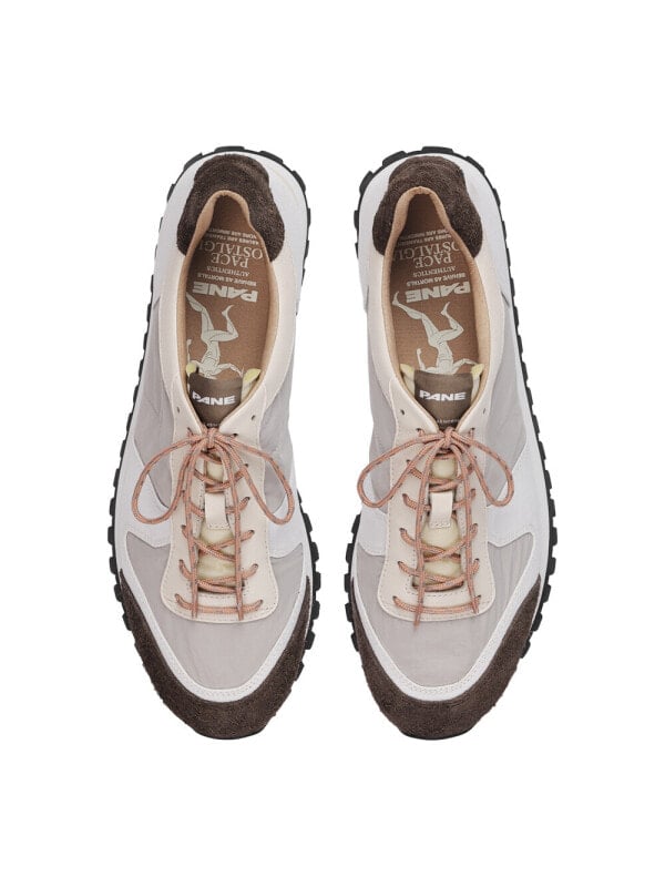 PANE Journey Collection-SNOW GRAVEL Snowy Gravel Cushioned Slip-Resistant Low-Top Casual Shoes Unisex Light Gray PN5174BRN20B