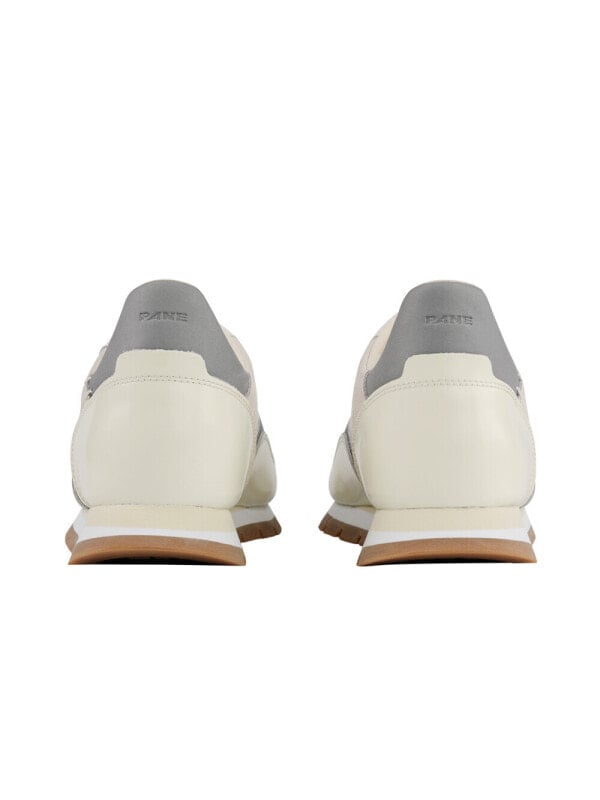 PANE Journey 2.0 Collection-OVAL LABORATORY Circular Laboratory Slip-Resistant Low-Top Casual Shoes Unisex White PN5155IVY20B