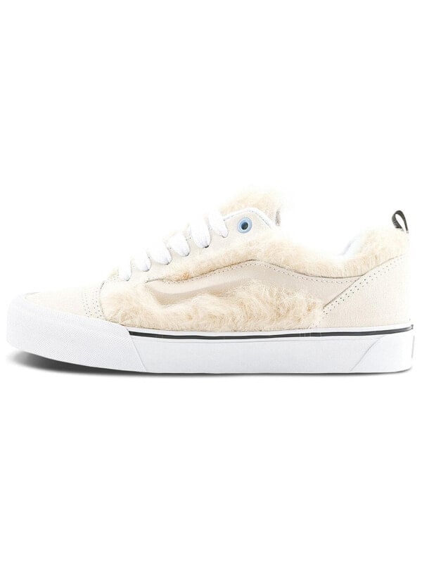 Vans Knu Skool Cushioning Wear-Resistant Low-Top Skateboard Shoes Unisex Beige