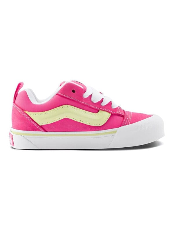 Vans Knu Skool Anti-Slip Wear-Resistant Low-Top Kids' Skateboarding Shoes Pink Kids'