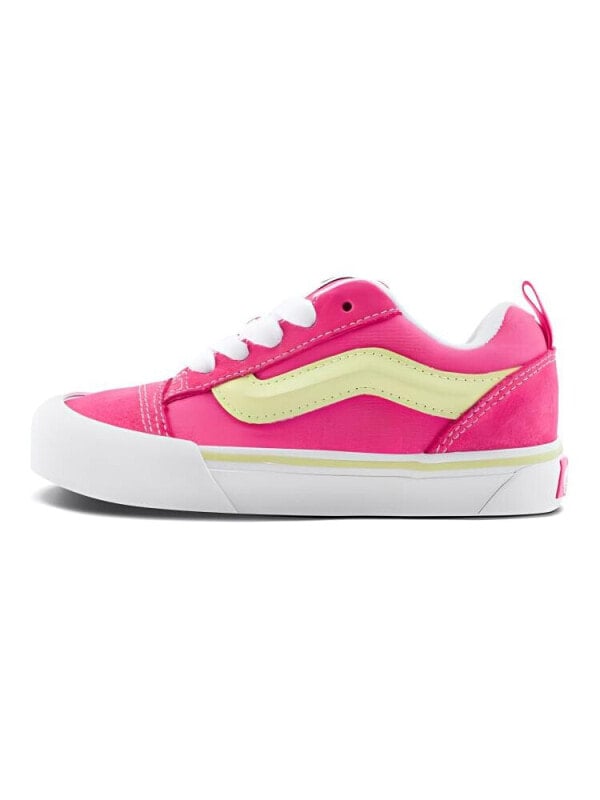Vans Knu Skool Anti-Slip Wear-Resistant Low-Top Kids' Skateboarding Shoes Pink Kids'