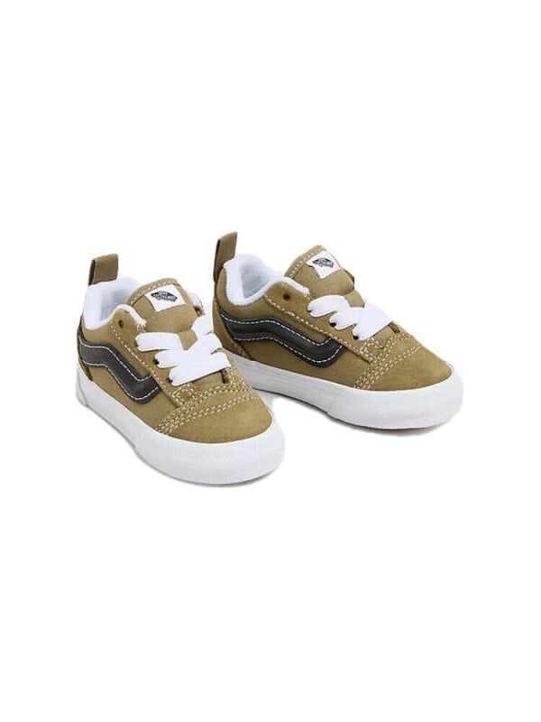 Infant And Toddler Vans Knu Skool Anti-Slip Wear-Resistant Low-Top Toddler Shoes Green
