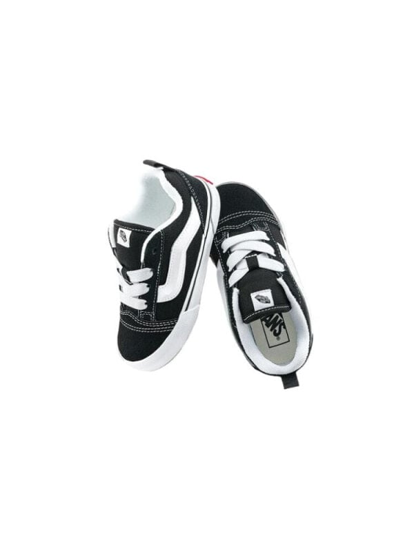 Vans Knu Skool Anti Slip Wear Resistant Low Top Toddler Shoes Black Infant And Toddler