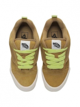 Vans Knu Skool Low-Top Skateboard Shoes Unisex Brown