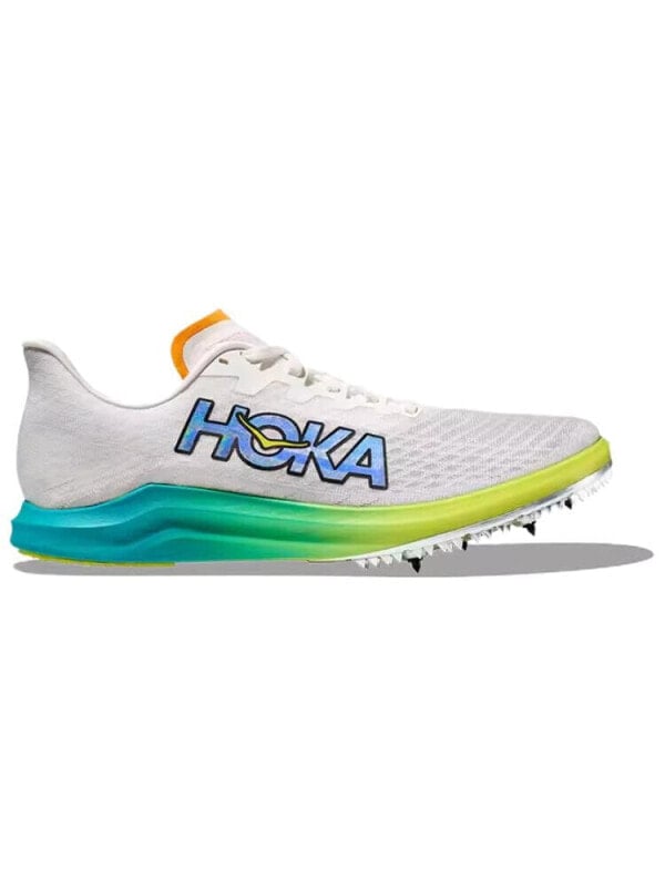 HOKA ONE ONE Slip-Resistant Breathable Rebound Low-Top Running Shoes Unisex White Blue 1134533-WCRM