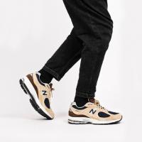 Для бега New Balance 2002R Beige Navy Blue ML2002R5