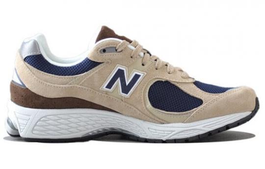 Для бега New Balance 2002R Beige Navy Blue ML2002R5