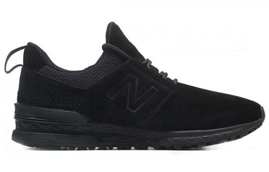 Кроссовки New Balance NB 574 Sport Casual Shoes Unisex Low-Top Black MS574DA