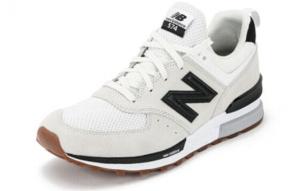 Кроссовки New Balance 574 Beige Black White MS574FBW