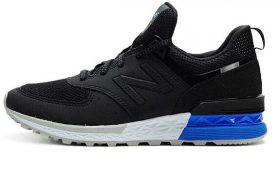 Кроссовки New Balance 574 Black White Blue MS574SCS