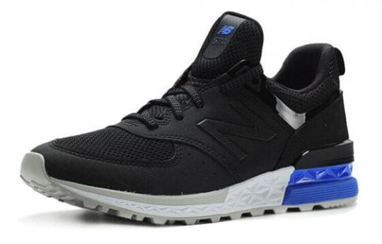 Кроссовки New Balance 574 Black White Blue MS574SCS