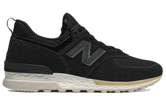 Кроссовки New Balance NB 574 Sport Casual Shoes Men Low-Top Black MS574FSK