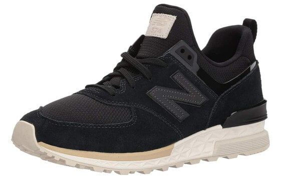 Кроссовки New Balance NB 574 Sport Casual Shoes Men Low-Top Black MS574FSK