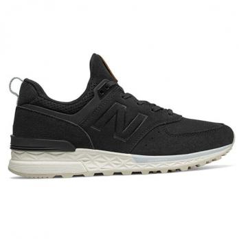 Кроссовки New Balance NB 574 Sport Casual Shoes Women's Low-Top Black WS574PMD