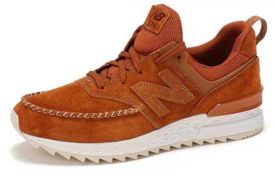 Кроссовки New Balance NB 574 Sport Casual Shoes Unisex Low-Top Brown MS574NAB