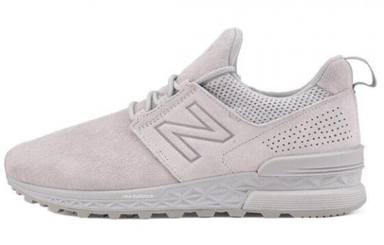 Кроссовки New Balance NB 574 Sport Casual Shoes Unisex Low-Top Dark Cloud Gray MS574DB