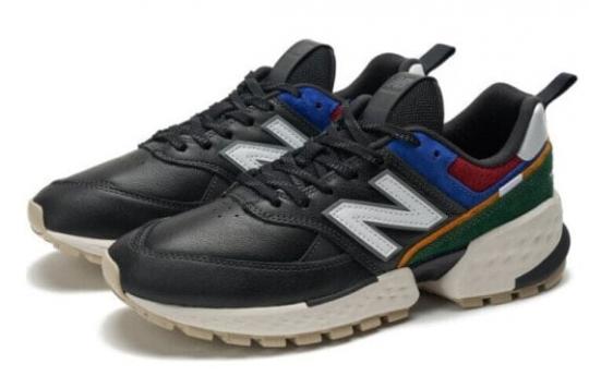 Кроссовки New Balance NB 574 Casual Shoes Unisex Low-Top Black Blue MS574APB