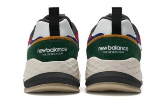 Кроссовки New Balance NB 574 Casual Shoes Unisex Low-Top Black Blue MS574APB