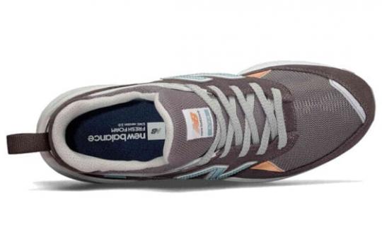 Кроссовки New Balance NB 574 Sport Casual Shoes Men Low-Top Agarwood Purple/White Blue MS574GND