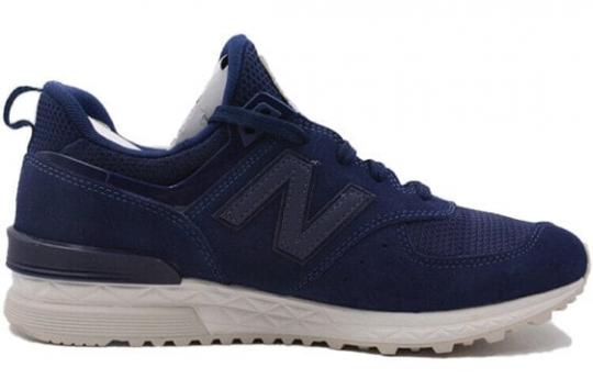 Кроссовки New Balance 574 Navy White Tan MS574FSL