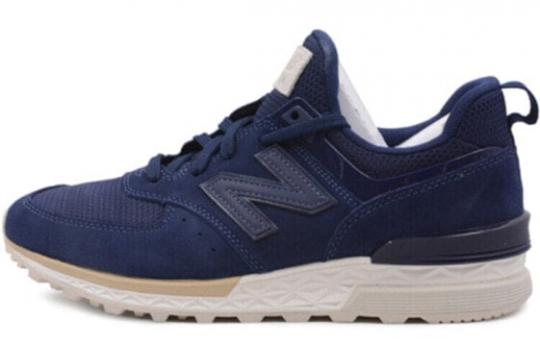 Кроссовки New Balance 574 Navy White Tan MS574FSL