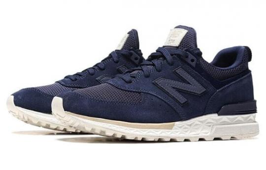 Кроссовки New Balance 574 Navy White Tan MS574FSL