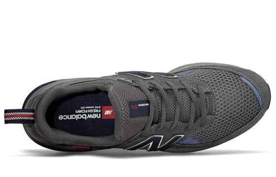 Кроссовки New Balance 574 Grey Navy Red Tab MS574EDN