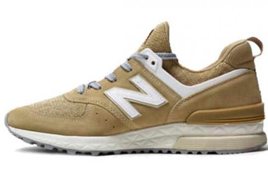 Кроссовки New Balance NB 574 Sport Casual Shoes Unisex Low-Top Light Brown MS574BS