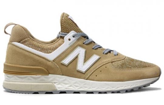 Кроссовки New Balance NB 574 Sport Casual Shoes Unisex Low-Top Light Brown MS574BS