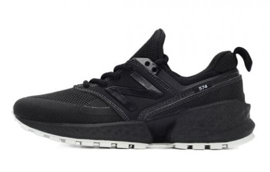 Кроссовки New Balance NB 574 Sport Casual Shoes Unisex Low-Top Black MS574KTB