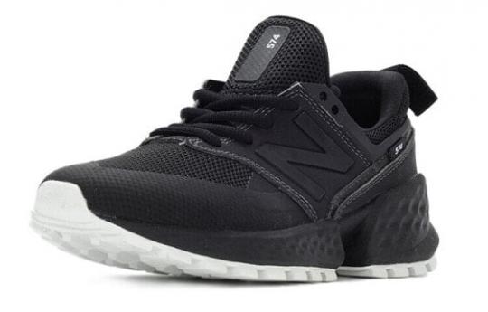 Кроссовки New Balance NB 574 Sport Casual Shoes Unisex Low-Top Black MS574KTB