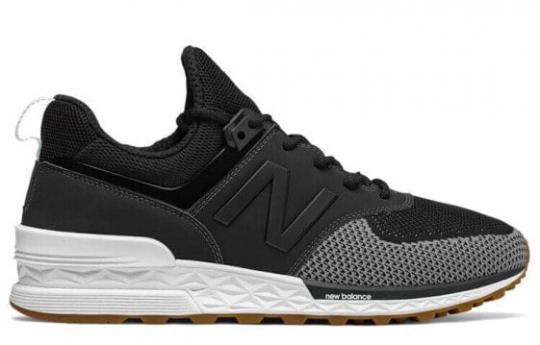 Кроссовки New Balance 574 Black Gray White MS574EMK