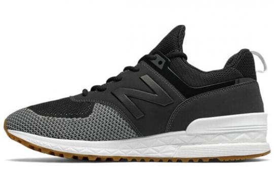 Кроссовки New Balance 574 Black Gray White MS574EMK