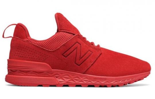 Кроссовки New Balance NB 574 Sport Casual Shoes Unisex Low-Top Red MS574DC