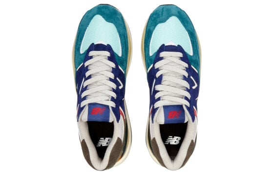 Кроссовки New Balance 57/40 Green Navy Orange Red M5740FY1