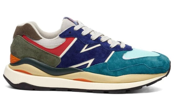 Кроссовки New Balance 57/40 Green Navy Orange Red M5740FY1