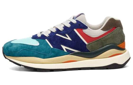Кроссовки New Balance 57/40 Green Navy Orange Red M5740FY1