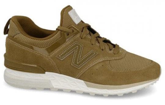 Кроссовки New Balance NB 574 Sport Casual Shoes Unisex Low-Top Wheat MS574FSB