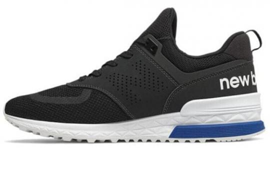 Кроссовки New Balance 574 Black Blue White MS574PCB