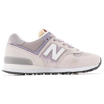 Кроссовки New Balance NB 574 Casual Shoes Unisex Low-Top White Purple U574RCD(