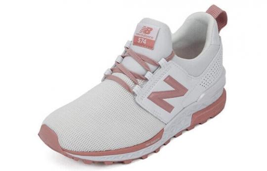 Кроссовки New Balance 574 White Pink Women's WS574DSF