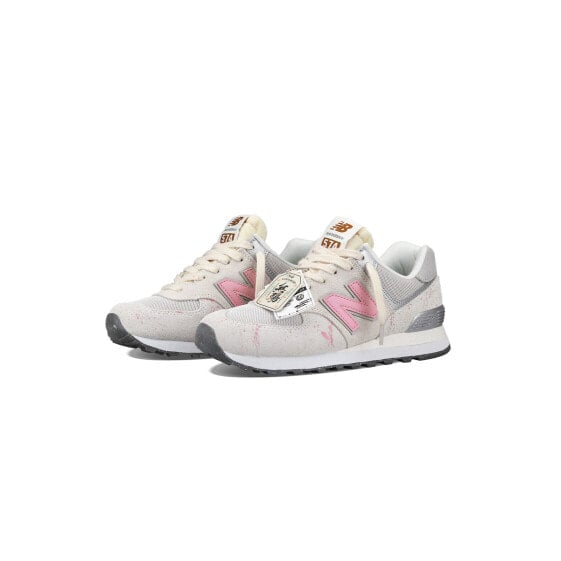 Кроссовки New Balance NB 574 Casual Shoes Unisex Low-Top Pink White U574RCD
