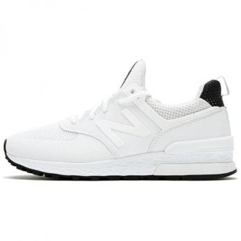 Кроссовки New Balance NB 574 Sport Casual Shoes Women's Low-Top White/Black WS574WHT