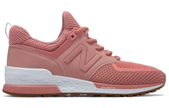 Кроссовки New Balance NB 574 Sport Casual Shoes Women's Low-Top Dusty Peach WS574WC