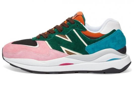 Кроссовки New Balance 57/40 Pink Lemonade Green Black Orange M5740FM1